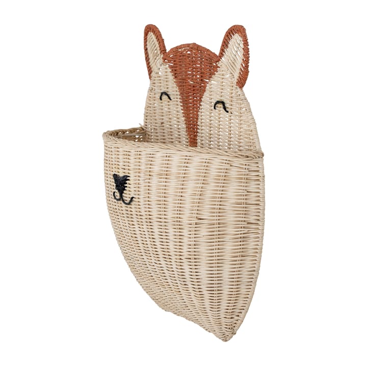 Gerti wall basket with lid 44x47x13 cm, Fox Bloomingville