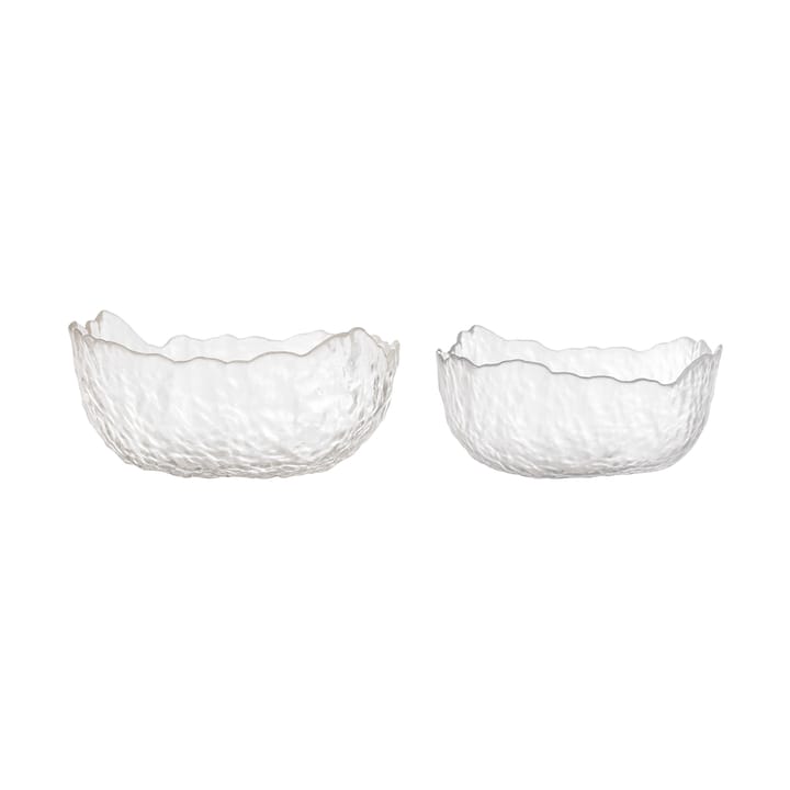 Hewan bowl 2 pieces - Clear - Bloomingville