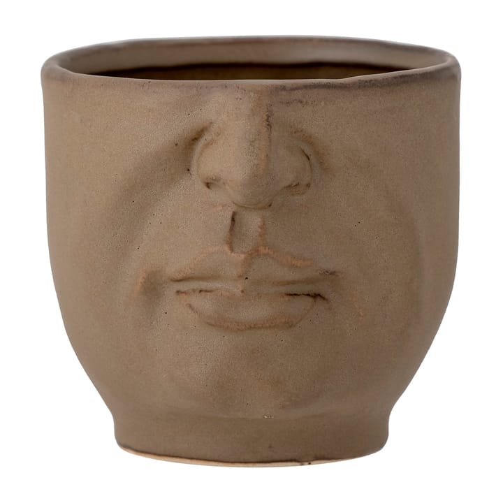 Hiling flower pot Ø10.5 cm, Brown Bloomingville