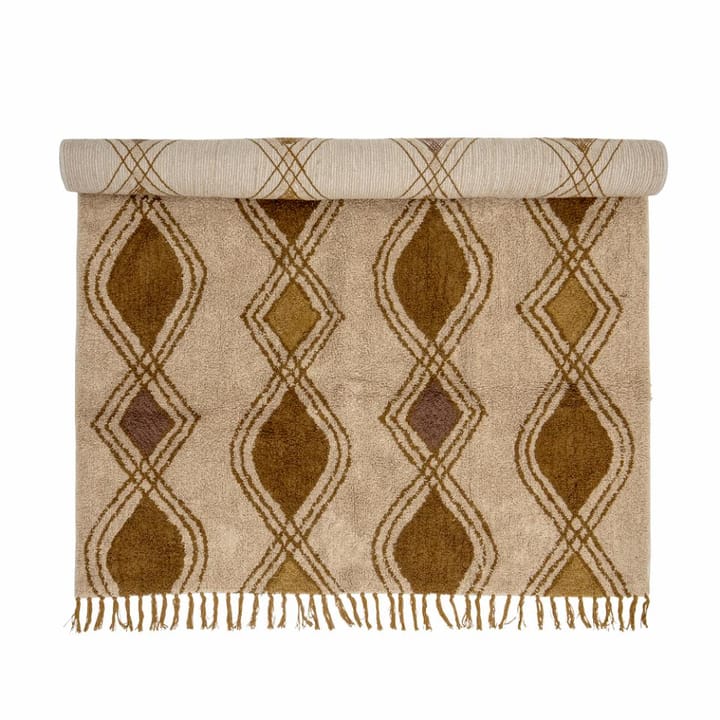 Isadora rug 140x200 cm - Brown - Bloomingville