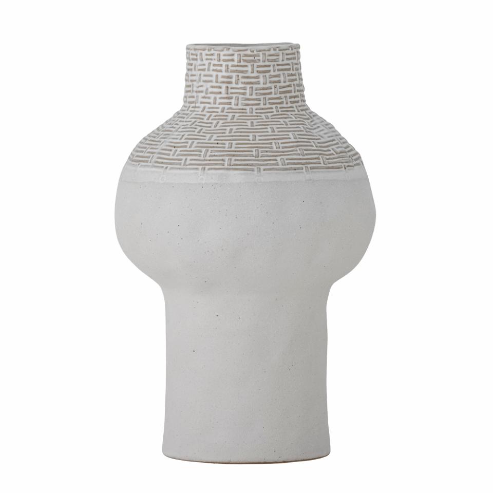 Bloomingville Iyore vase Ø14.5 cm White