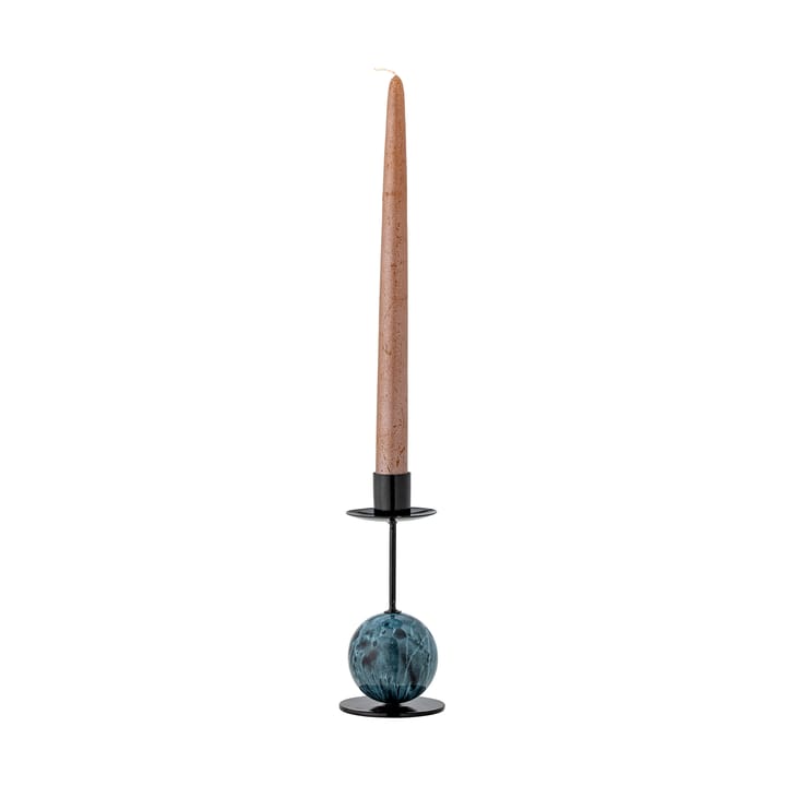 Jayda candleholder Ø7x15 cm, Blue-iron Bloomingville