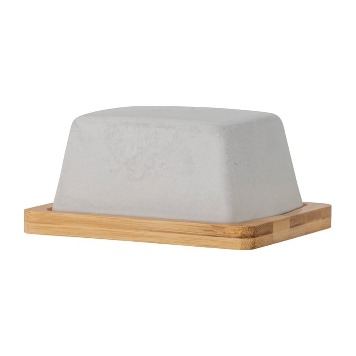 Josefine butter tray with saucer, grey Bloomingville