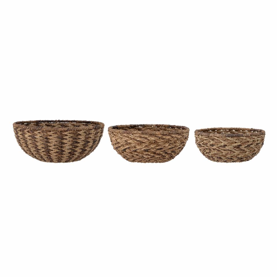 Bloomingville Kathe basket 3-pack Brown