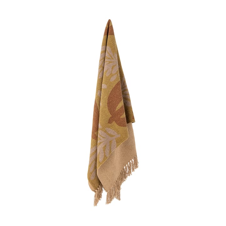 Lark cotton throw 130x160 cm, Yellow Bloomingville