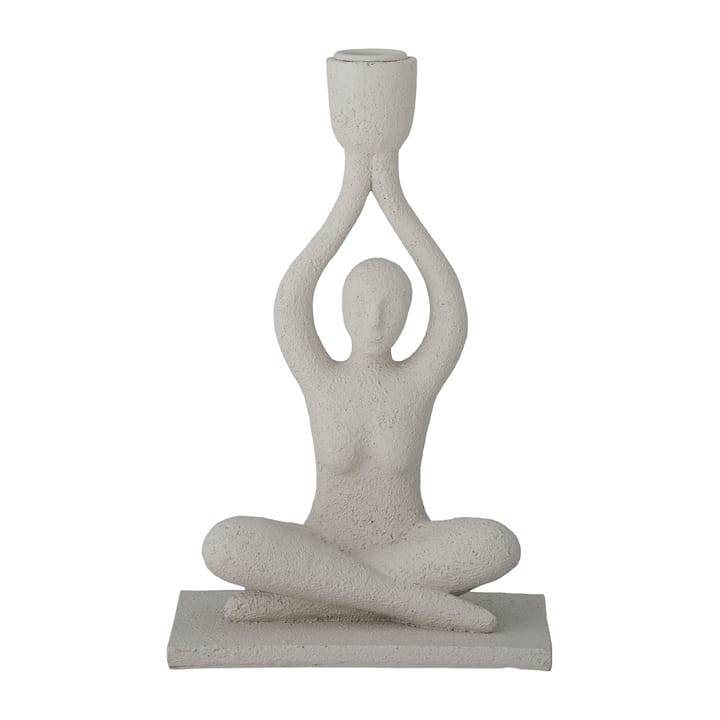 Lucie candle sticks 24 cm, White Bloomingville