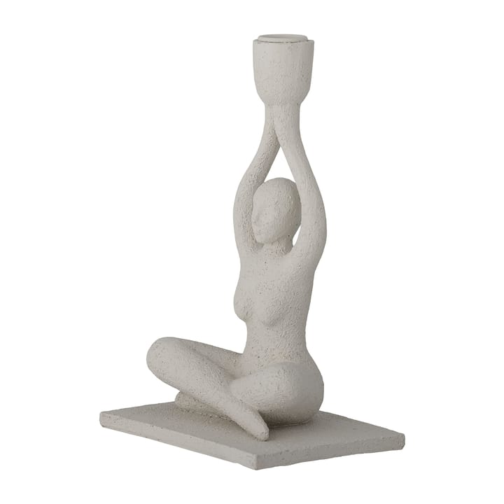 Lucie candle sticks 24 cm, White Bloomingville