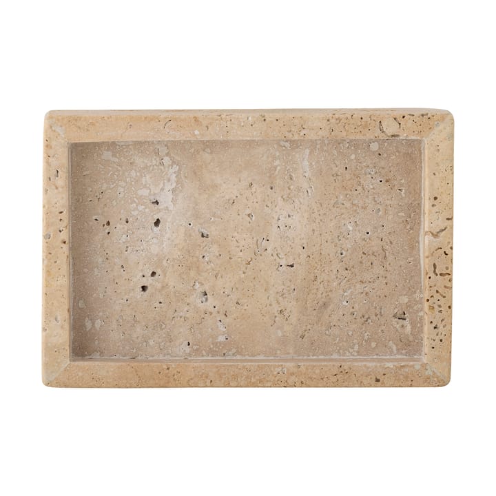 Majsa tray 10x15 cm - Travertine - Bloomingville