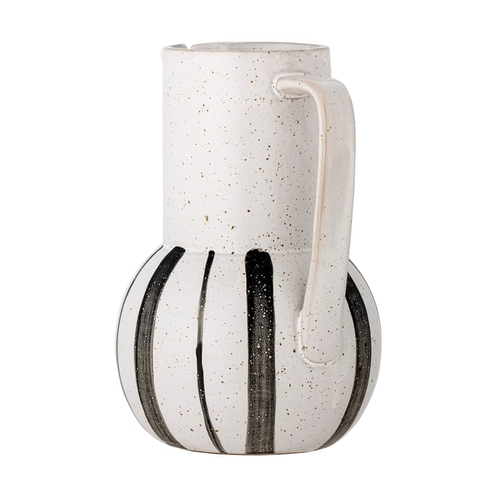 Marita pitcher 1.35 L, Black-white Bloomingville