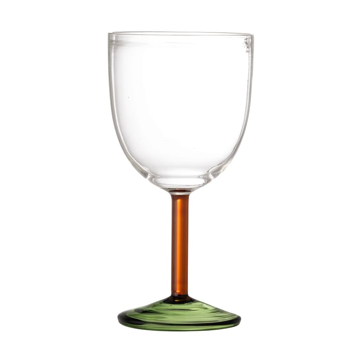 Martine wine glass 22 cl - Green - Bloomingville