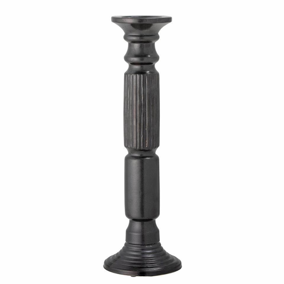 Bloomingville Millas candlestick Ø16 cm Black