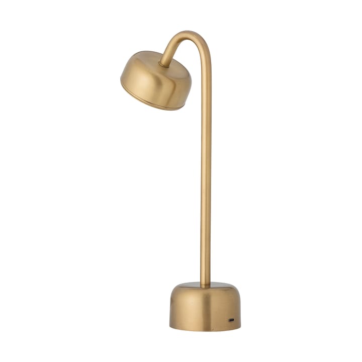 Niko portable table lamp 35 cm, Brass Bloomingville