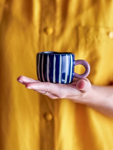 Nini cup 11.5 cl - Blue-striped - Bloomingville