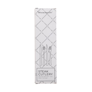 Ollin Steak Cutlery 4 Pieces - Gold - Bloomingville