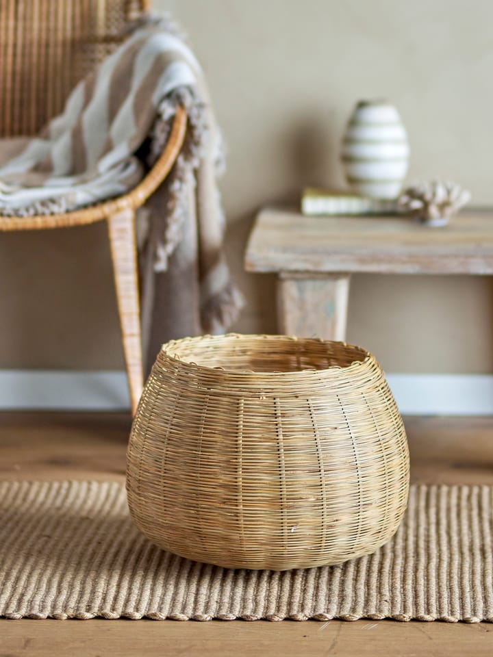 Ottine storage basket Ø35x26 cm, Bamboo Bloomingville