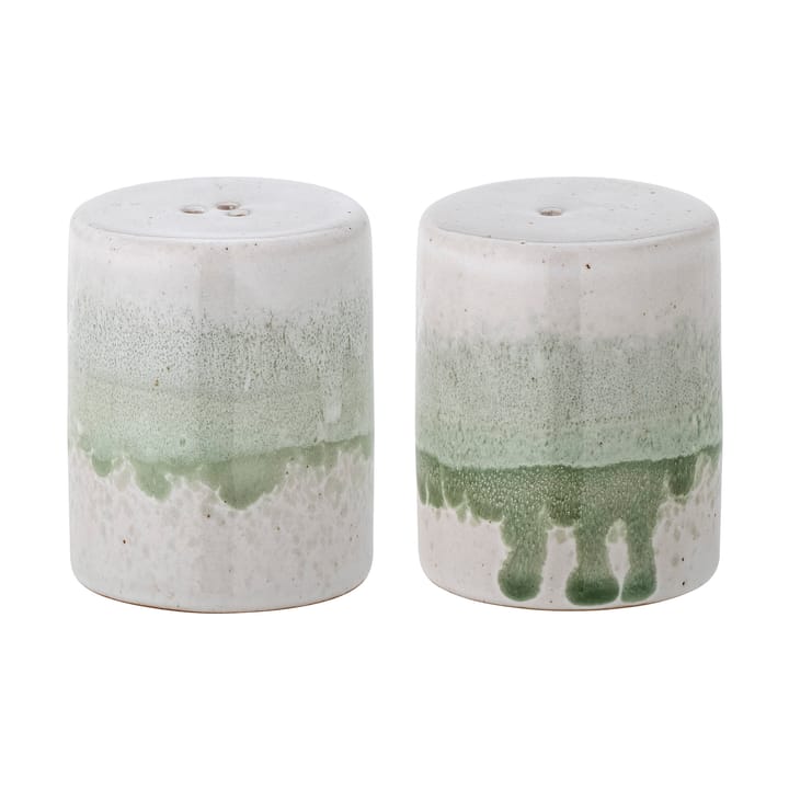 Paula salt and pepper shaker, Green Bloomingville