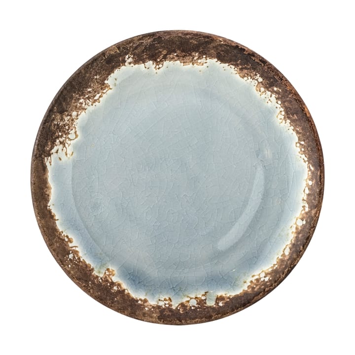 Paula small plate Ø20 cm - Grey-brown - Bloomingville