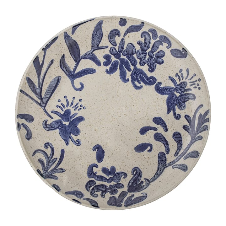 Petunia plate Ø19 cm - Blue - Bloomingville