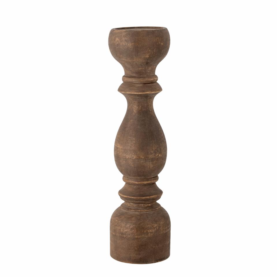 Bloomingville Regine Pedestal Ø12 cm Brown