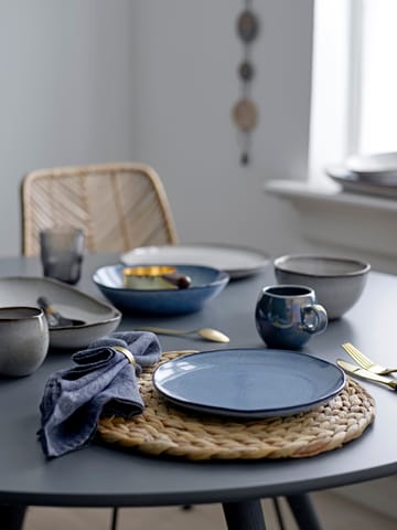 Sandrine Dinnerware Set 12 Pieces - Blue - Bloomingville