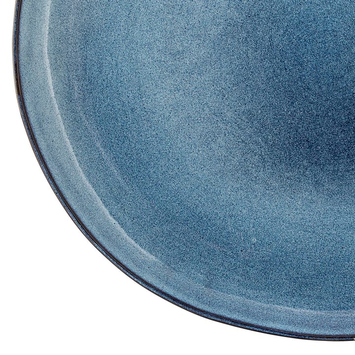 Sandrine plate Ø 22 cm, blue Bloomingville