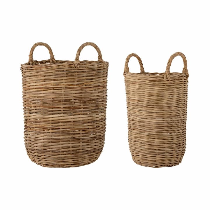 Sede basket 2-pack, Brown Bloomingville