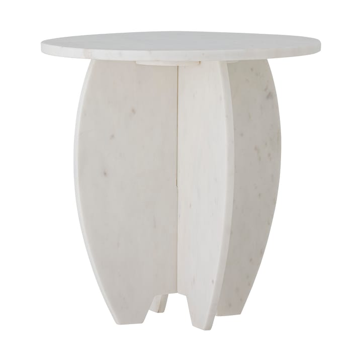 Sendai pedestal Ø30,5x31 cm - White marble - Bloomingville