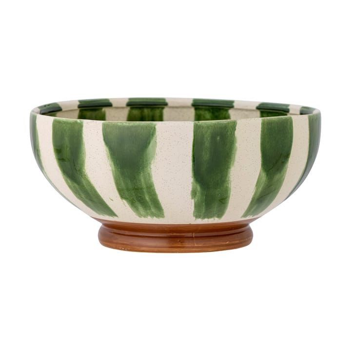 Shakti serving bowl Ø26 cm, Green-white Bloomingville