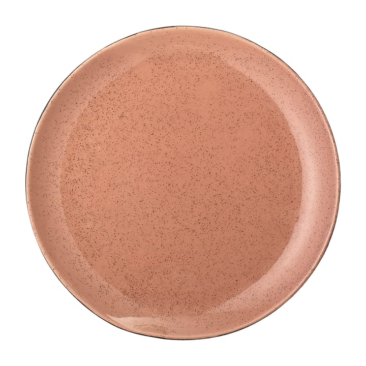 Sienna plate Ø20.5 cm, Orange-black Bloomingville