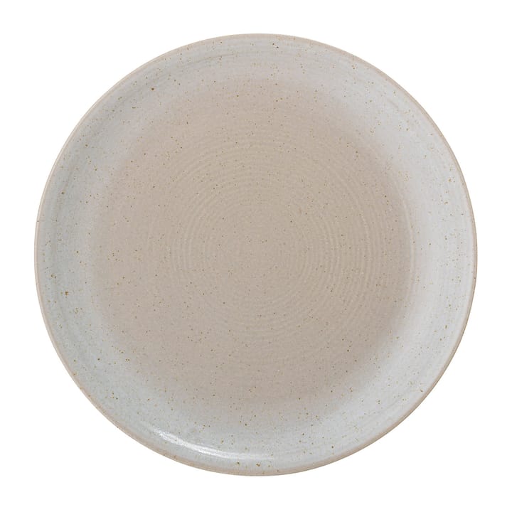 Taupe plate Ø21.5 cm, grey Bloomingville