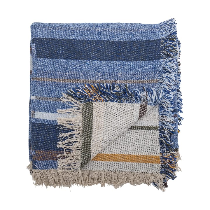 Toscana throw 130x160 cm, Blue Bloomingville