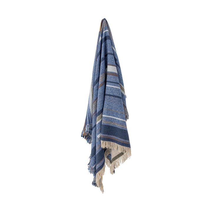 Toscana throw 130x160 cm, Blue Bloomingville