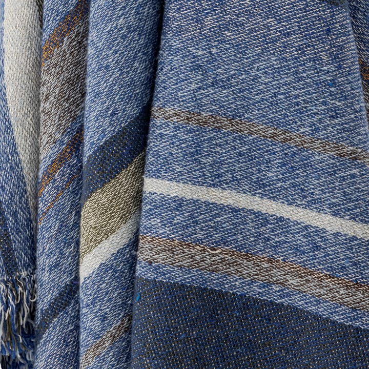 Toscana throw 130x160 cm, Blue Bloomingville