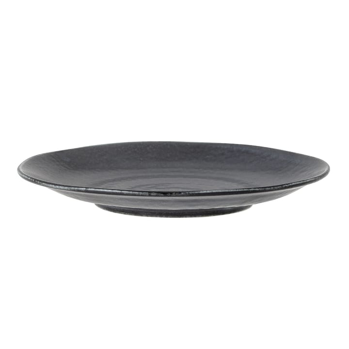 Yoko plate 24 cm 4-pack, black Bloomingville