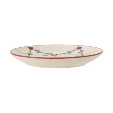 Yule plate Ø25.5 cm - White - Bloomingville