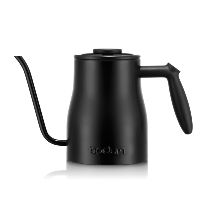 Bistro swan neck kettle 8 copper, Black Bodum