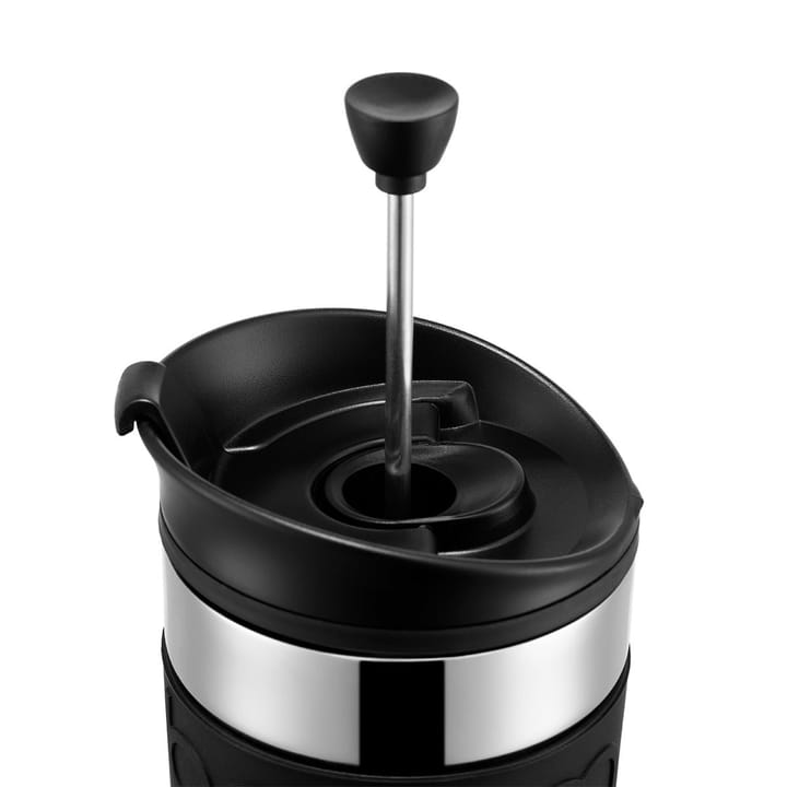 Bodum Travel press mug chrome, black Bodum