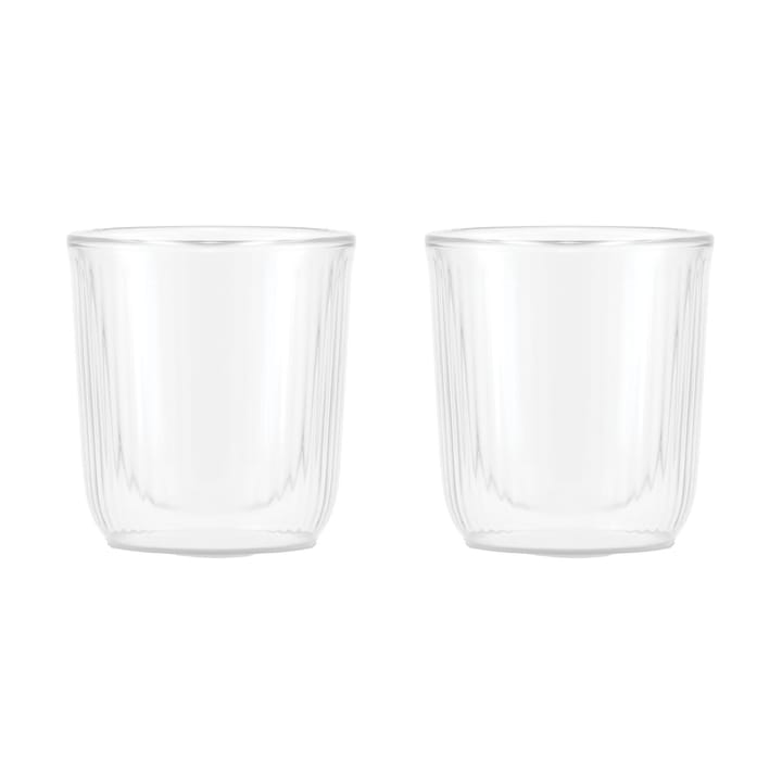 Douro double walled sake glass 14,5 cl 2-pack, Clear Bodum