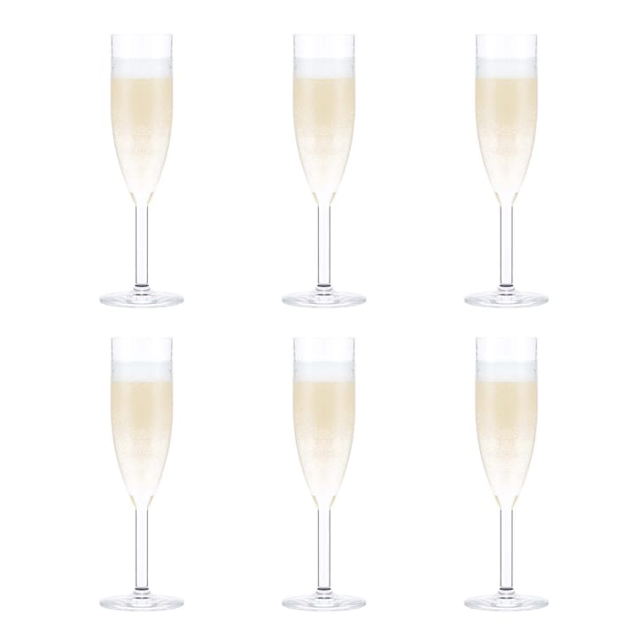 Oktett champagne glass 6-pack, 12 cl Bodum