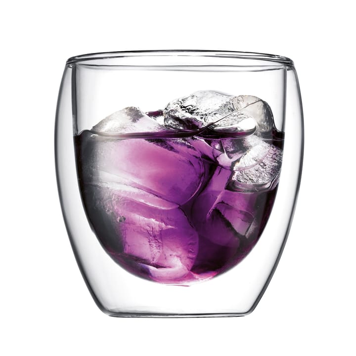 Pavina double wall glass 2-pack, 25 cl Bodum