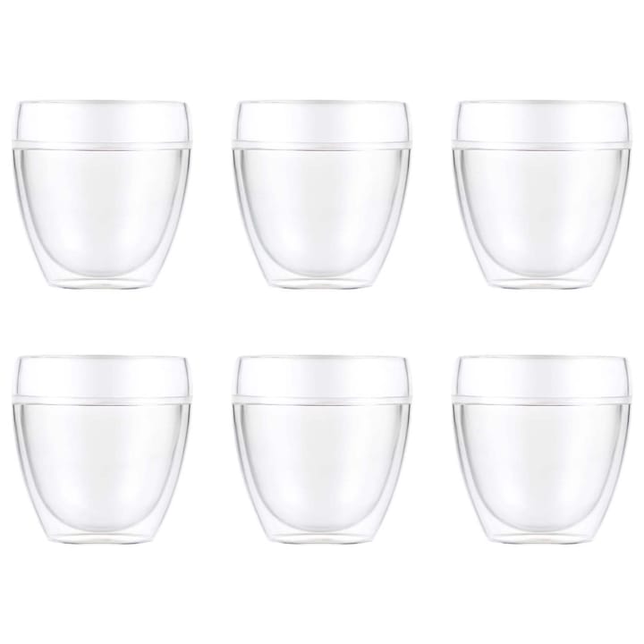 Pavina Outdoor double-walled plastic glass 6-pack, 25 cl Bodum