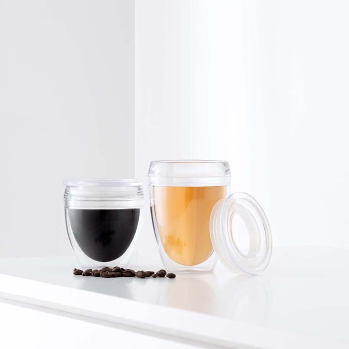 Pavina To Go double-walled glass 2-pack, 25 cl Bodum