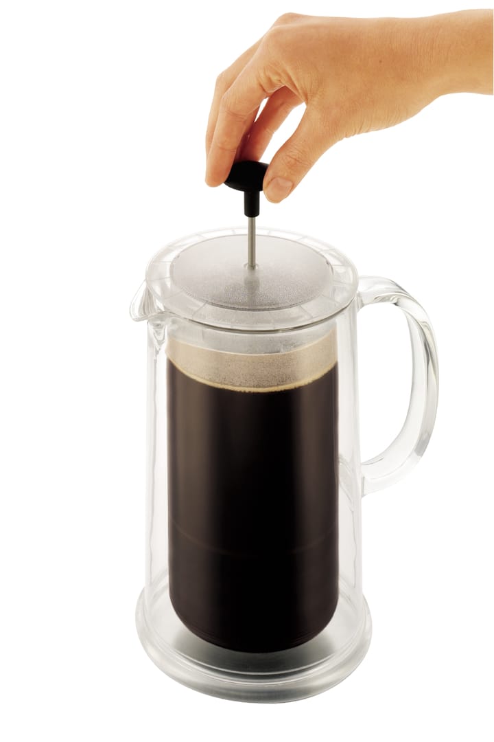 Thermia French coffee press double walled 1 l, Transparent Bodum