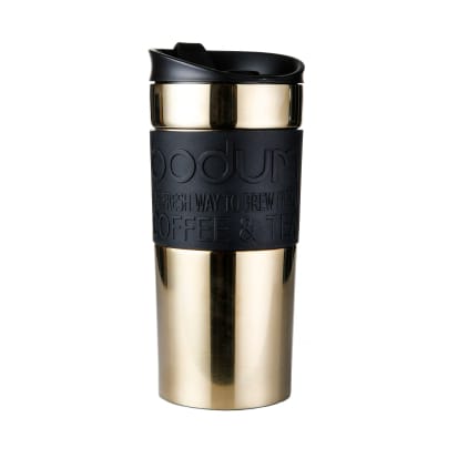 Travel mug 35 cl, Gull metal Bodum