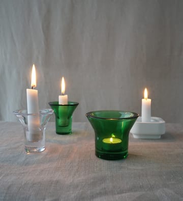 Lumi candlestick 8 cm - Clear - Born In Sweden