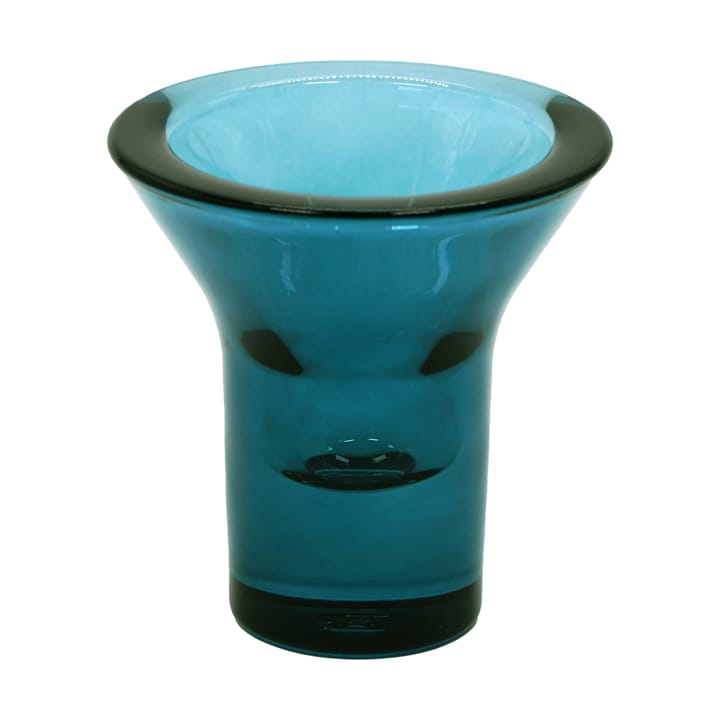 Lumi candlestick 8 cm, Petrol Blue Born In Sweden