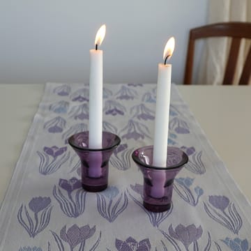 Lumi candlestick 8 cm - Purple - Born In Sweden