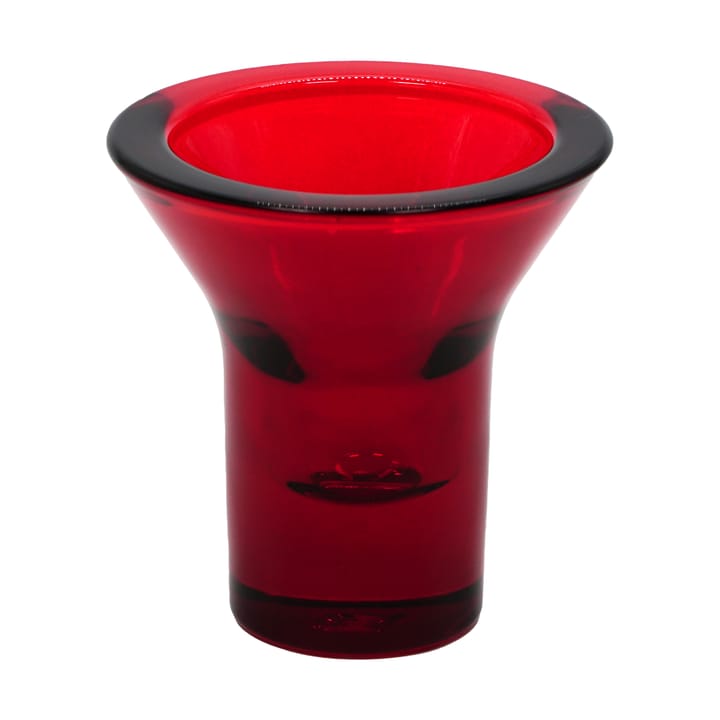 Lumi candlestick 8 cm, Red Born In Sweden