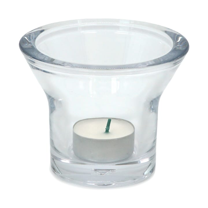 Lumi tealight holder Ø10 cm - Clear - Born In Sweden