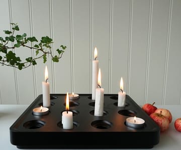 Stumpastaken candle holder black - large - Born In Sweden